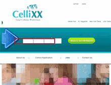 Tablet Screenshot of cellixx.com